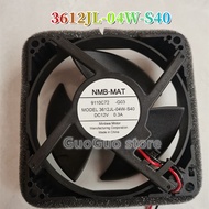 1ชิ้น DC12V 3612JL-04W-S40 0.3A พัดลมทำความเย็น9.2ซม. ใหม่เดิม