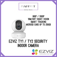 EZVIZ TY1 960P / TY2 1080P WIRELESS IP CAM WITH SMART WI-FI PAN AND TILT CAMERA CCTV