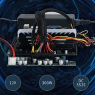 【WVH】-DC 12V 300W DC ATX PSU Pico ATX Switch Mining PSU 24Pin MINI ATX PC Power Supply for Computer