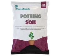 Green Spade Organic Potting Soil 5L - Soil and Fertiliser for Garden Indoor Outdoor Plant