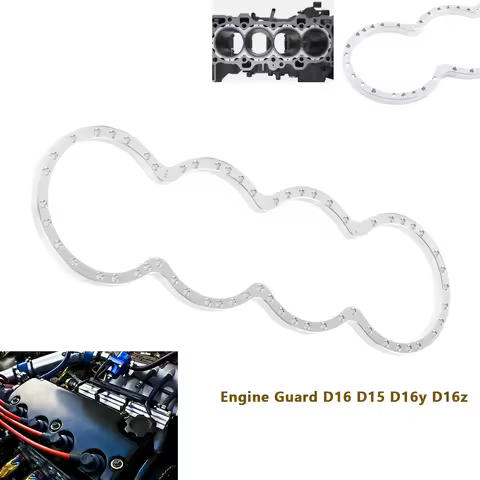 D-Series Engine Block Guard For Honda Civic D15B D15B7 D16Z6 D16Y7 D16Y8 SOHC engine Aluminum replac