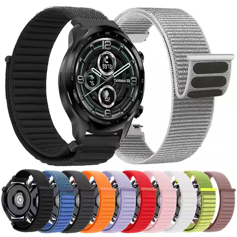 20mm 22mm Sports Wristband For TicWatch GTW/GTH 2/GTX/S2/E2/E3/Pro 2021 Breathable Strap TicWatch Pr