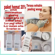 Paket cream erha mencerahkan glowing/cream dokter racikan erha