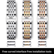 IWC IWC Strap Male Baitao Fino Pilot Mark The Little Prince Portuguese Stainless Steel Watch Strap 2