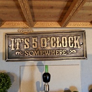 Its 5 Oclock Sign Wall Decor Poster Its 5 Oclock