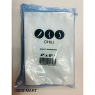 4 X 6 CHILI BRAND HM TRANSPARENT PLASTIC BAG 250G+/-