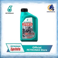 ORIGINAL PETRONAS SPRINTA F700 15W-50 4T ULTRAFLEX MINYAK HITAM MINYAK PELINCIR  15W 50