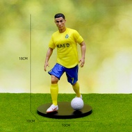 【Support-Cod】 6pcs New Football Star FIFA C.Ronaldo Messi Mbappe Model Dolls Cartoon Cute Action Fig