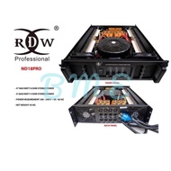 Power Amplifier Rdw Nd18Pro/Nd18 Pro/Nd 18Pro 4Ch 1800 Watt