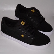 Sepatu Anak DC Shoes Anvil TX SE Black Hitam White Putih Size 34 22 Original OG Skate Classic Board 