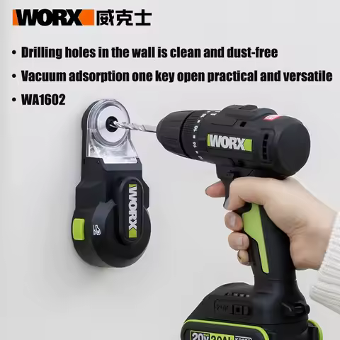 WORX Powerful Cleaner Dust Collect 13Kg Suction 35ml Visual Dust Box USB 10mm Univeral Electric Hamm
