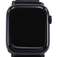 Apple Apple Watch Series 7 GPS + 蜂巢網路版 A2478 MKJP3J/A 鋁合金 x 尼龍午夜藍智慧手錶 黑色錶盤 男款 [二手]
