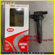 ORIGINALToyota Vios NCP42 NCP93 NCP150 APM Ignition Plug Coil 90919-02240 / 099700-2550
