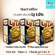 Combo of 3 MacCoffee Iced Milk Coffee 260g – 3in1 Instant Coffee Large Cup Quick Brew