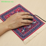 WithBetter Rectangular persian rug woven rug mouse pad carpet tassel mat MY