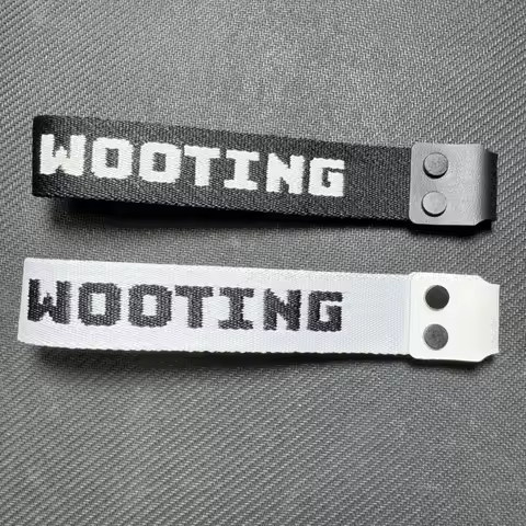 Custom Anime Embroidery Keyboard Strap for Wooting Personalized Customized Mechanical Keyboard Decor