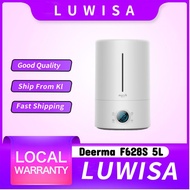RStock Deerma DEM-F628S 5L Air Humidifier Diffuser Purifier Filter Ultrasonic Pregnant Baby Clean Be