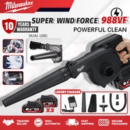 100%Original Milwaukee 998Vf Electric Cordless Air Blower & Vacuum 2 in 1 Blower Vacuum Cleaner Leaf