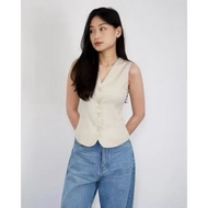 FF.FASHION-Women's Basic Sleeveless Top I -Kylie Vest