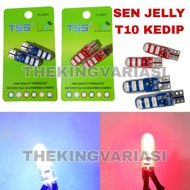 T10 JELLY LED FLASHING SEN LIGHTS/T10 JELLY LED FLASHING/T10 LED FLASHING SEN LIGHTS/KED JELLY COLOK