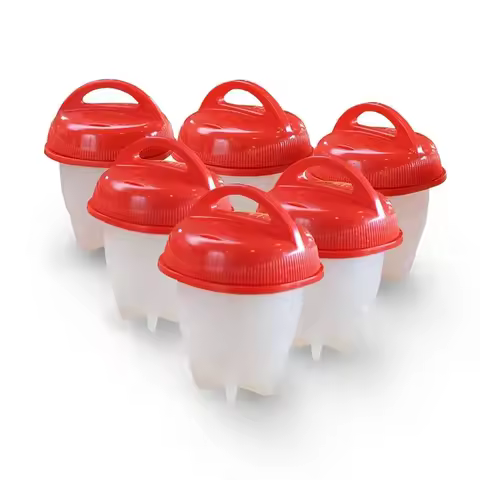 Silicone Egg Cup Mini Egg Boiler Silicone Steam Egg Cup Kitchen Baking Accessories Molds Boiled Sepa