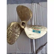 Brass propeller d-12 boat fan leaf3, 3 leaves d3 x 12 D12 D11 / no. 11