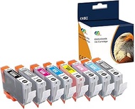 OGOUGUAN Caidi Ink Cartridge Compatible with CLI-65 CLI65 Pigment (Pack of 8 BK C M Y PC PM GY LGY)