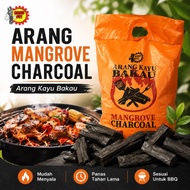 EASY FIT Arang Kayu 3KG +/- BBQ Charcoal Briquette Arang Kayu Bakau Mangrove Charcoal  Fire Starter