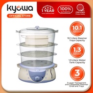 Kyowa Electric Food Steamer KW-1901 | 10.1L 3-Layer Electric Food Steamer KW1901