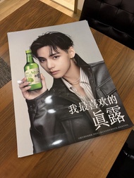 BTS V 真露 Jinro Soju Poster