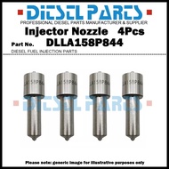 4x Diesel Fuel Injector Nozzle Tips DLLA158P844 for ISUZU 4HK1 6HK1 Denso 5342 6363