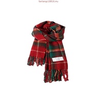 Hitchie A080 Winter Scarf Wool Neck Cashmere Men Women Shawl Autumn Spring Selendang Bahu Sulam Pere