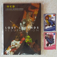 SET PRELOVED ARTBOOK GEMPAK STARZ LOST LEGENDS RESURRECTION KARYA ARTIS GEMPAK STARZ