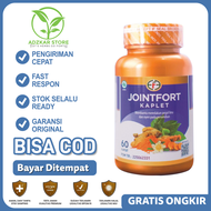 JOINTFORT Kaplet Obat Herbal Asam Urat Asli Nyeri Sendi Rematik Pegal Linu dan Nutrisi Tulang