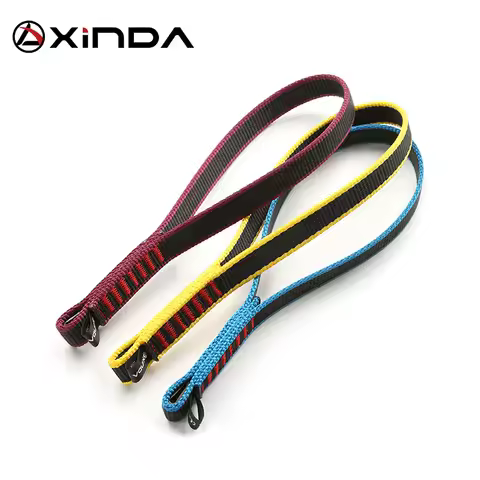 Xinda Rock Climbing Connecting Belt Support Protective Short Sling High Strength Wearable Polyester 