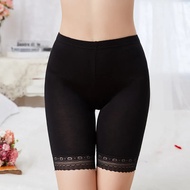 New Style Safety Pants Women Plus Size Leggings Anti-glare Women Lace Safety Pants Shorts