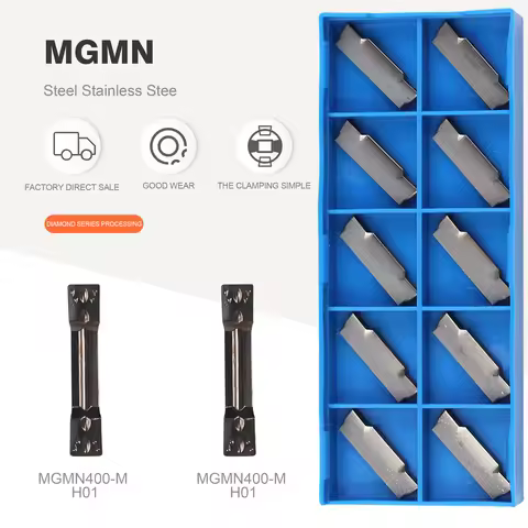KORLOY MGMN150 MGMN200 MNMG250 G H01 MGMN300 MGMN400 M H01 Aluminum turning tool Carbide insert mill