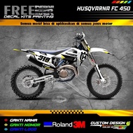 Husqvarna FC 450 2017-2019 Motorcycle Decal Sticker