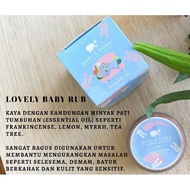🔥HOT BALM BABY🔥LOVELY BABY RUB🔥BALM BAYI ORGANIK 🔥CAIRKAN KAHAK BATUK SELSEMA ⚡THERAPY BALM BAYI