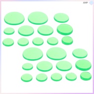 24pcs Drum Dampeners Silicone Drum Dampening Pads Adhesive Snare Drum Silencers  junshaoyipin