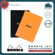 Rhodia Stapled Notebook A4 Notebook Buku Nota