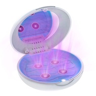 UV Sterilization Mirror Equipped Orthodontic Retainer Case