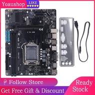 Yoaushop B8H B85 Gaming Motherboard  SATA Interface High Performance Compact Computer Professional for
