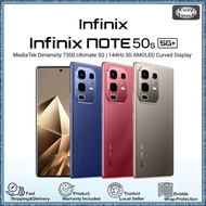 INFINIX Note 50S | 5500mAh Battery | 45W Charging | Mediatek Dimensity 7300 | Original Malaysia Set