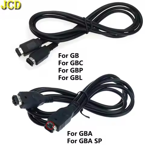JCD For GB GBC GBP GBL GBA 2 Player Line Online Link Connect Cable Link For GBA SP For GameBoy Advan