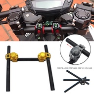 SEMSPEED Motorcycle CNC 22mm 28mm Handlebar Handle Bar Fork Tube Clip For Honda CB125/F/R CB150R CBR