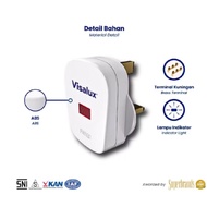 VISALUX PLUG ADAPTOR (3 PIN) 3 LEGS AC PLUG