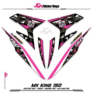 Mx King 150 Sticker Y15zr Sticker Mx King150 Sniper150 Mxi Jupiter Mx Ink. Motif Sticker 139