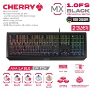 Cherry MX Mechanical Gaming Keyboard Full Size - MX 1.0 FS RGB BLACK