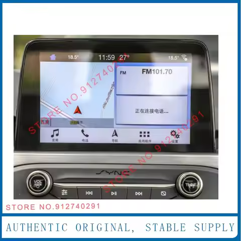 Original 8 Inch LQ080Y5LX06A LQ080Y5LX06 For 2018-2019 MK1 LCD Display With Touchscreen Panel DVD GP